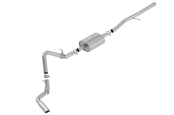 Borla Cat-Back Exhaust System - S-Type — 2019-2026 Chevrolet Silverado 1500 / GMC Sierra 1500 (140794)