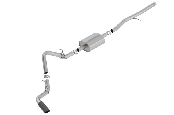 Borla Cat-Back Exhaust System - S-Type — 2019-2026 Chevrolet Silverado 1500 / GMC Sierra 1500 (140794BC)