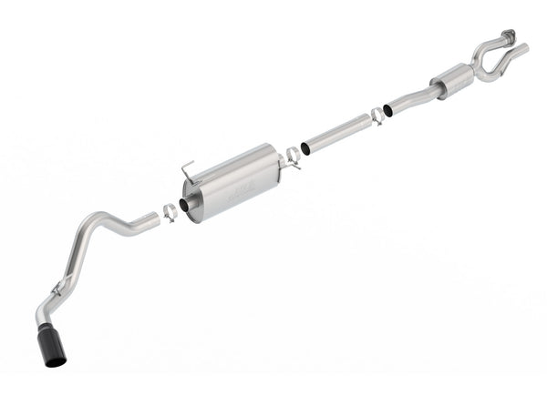 Borla Système d'échappement Cat-Back - S-Type — 2017-2022 Ford F-250 Super Duty / F-350 Super Duty (140798BC)