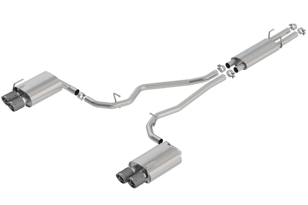 Borla Système d'échappement Cat-Back - S-Type — pour certains véhicules Ford et Lincoln (140820CF)