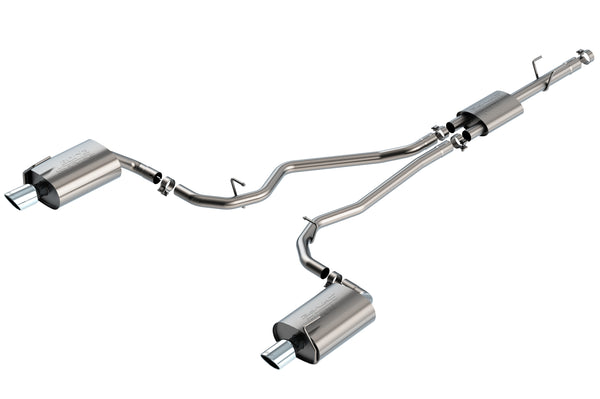 Borla Cat-Back Exhaust System - S-Type — 2020-2023 Ford Explorer (140825)