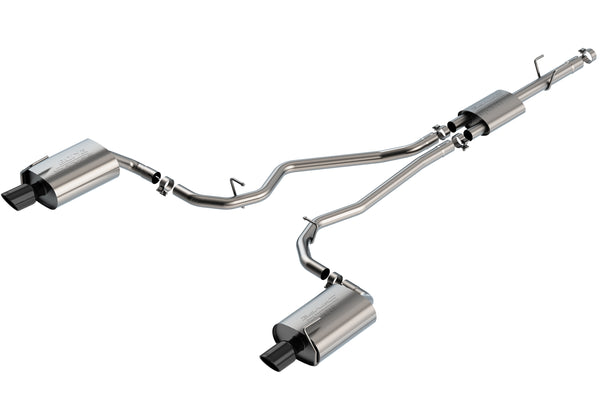 Borla Cat-Back Exhaust System - S-Type — 2020-2023 Ford Explorer (140825BC)