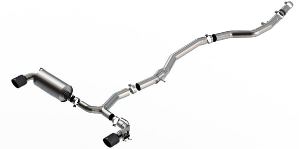 Borla Cat-Back Exhaust System - ATAK, Rear — 2020-2025 Toyota GR Supra