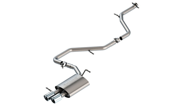 Borla Cat-Back Exhaust System - S-Type — 2020-2025 Toyota Corolla