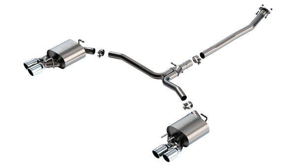 Borla Cat-Back Exhaust System - S-Type — 2018-2024 Toyota Camry