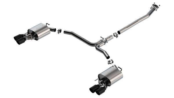 Borla Cat-Back Exhaust System - S-Type — 2018-2024 Toyota Camry