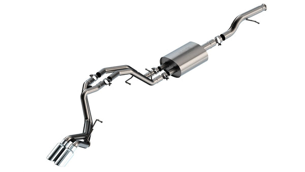 Borla Cat-Back Exhaust System - Touring — 2021+ Chevrolet Tahoe
