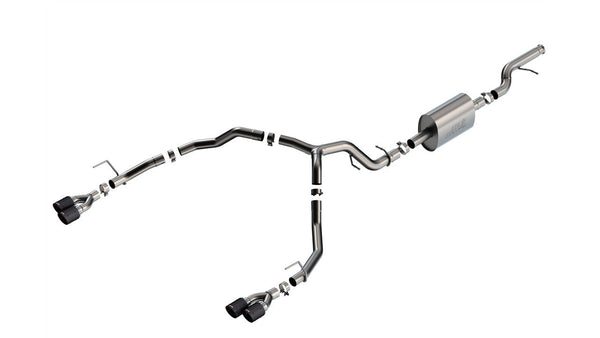 Borla Cat-Back Exhaust System - S-Type — 2021+ Chevrolet Tahoe