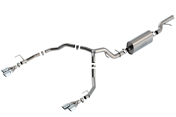 Borla Cat-Back Exhaust System - Touring — 2021+ Chevrolet Tahoe