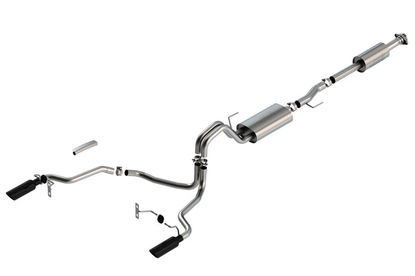 Borla Cat-Back Exhaust System - Touring — 2021-2026 Ford F-150 (140865BC)