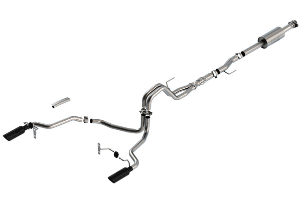 Borla Cat-Back Exhaust System - ATAK — 2021-2026 Ford F-150 (140867BC)