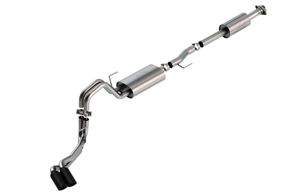 Borla Système d'échappement Cat-Back - Touring — 2021-2026 Ford F-150 (140873BC)