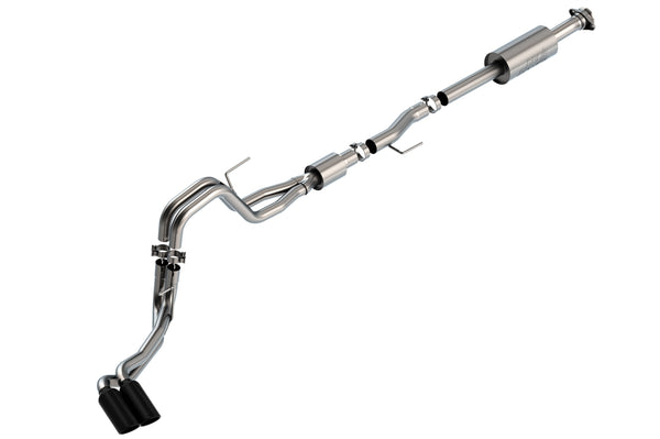 Borla Système d'échappement Cat-Back - S-Type — 2021-2026 Ford F-150 (140874BC)