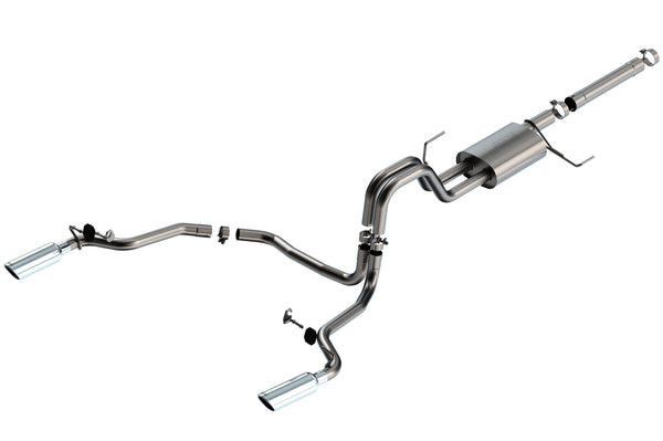 Borla Cat-Back Exhaust System - S-Type — 2021-2026 Ford F-150 (140903)