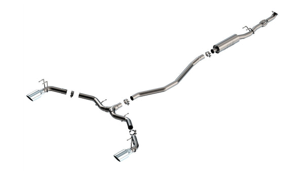 Borla Cat-Back Exhaust System - S-Type — 2022-2023 Honda Civic