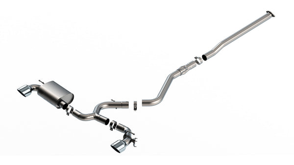 Borla Cat-Back Exhaust System - ATAK — 2022-2023 Hyundai Kona N