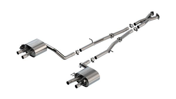 Borla Cat-Back Exhaust System - S-Type — 2022-2023 Kia Stinger