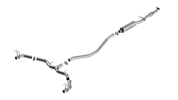 Borla Cat-Back Exhaust System - S-Type — 2022-2024 Honda Civic