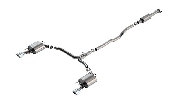 Borla Cat-Back Exhaust System - S-Type — 2020-2024 Toyota Camry