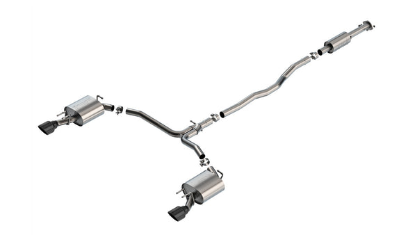 Borla Cat-Back Exhaust System - S-Type — 2020-2024 Toyota Camry