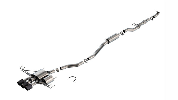 Borla Système d'échappement Cat-Back - ATAK, avant — 2024-2025 Acura Integra