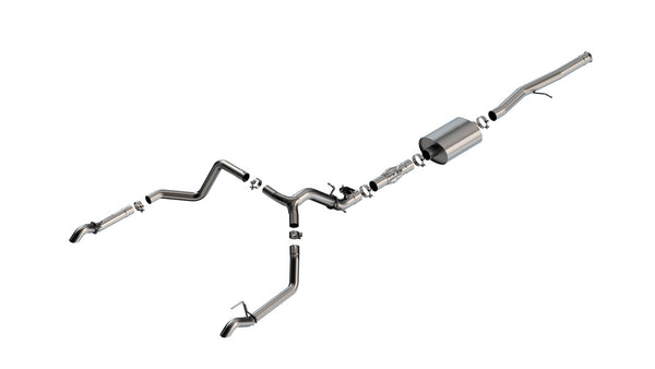 Borla Cat-Back Exhaust System - ATAK — 2024+ Chevrolet Silverado 1500