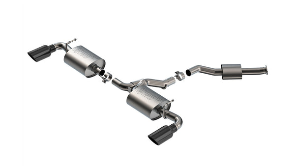 Borla Cat-Back Exhaust System - S-Type — 2019-2025 Toyota RAV4 (141010BC)