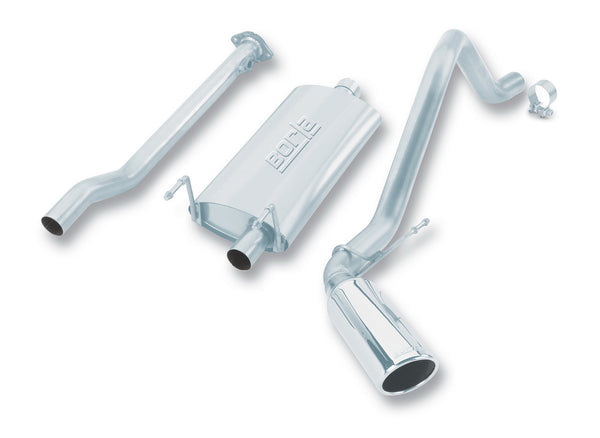 Borla Cat-Back Exhaust System - Touring — 2000-2004 Toyota Tacoma, 4WD (14945)