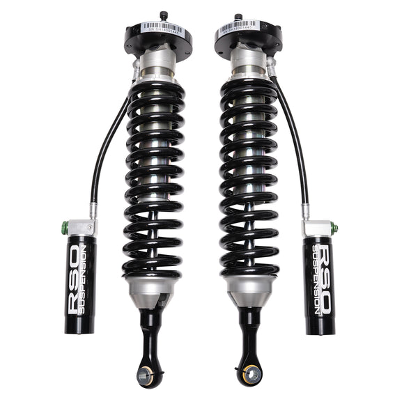 Raptor Series RSO Front 2.5 Coilover Adjustable Remote Reservoir Shocks 1-3in Lift