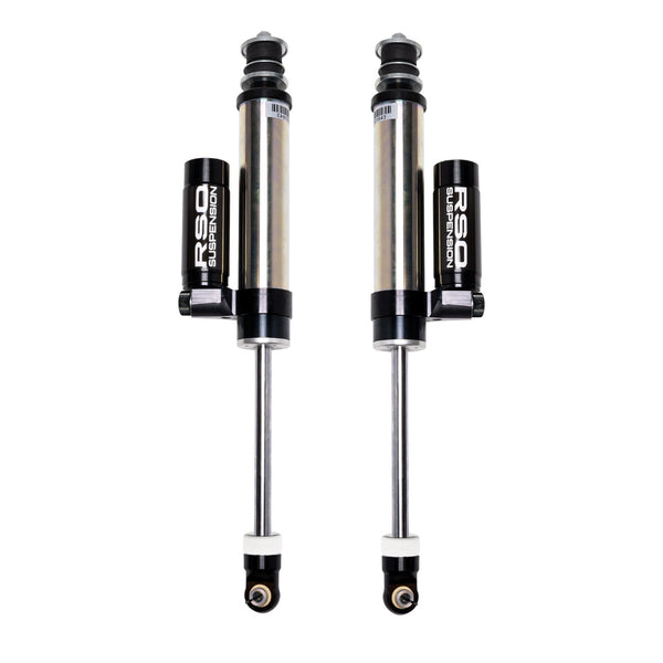 Raptor Series RSO Rear 2.5 Adjustable Remote Reservoir Shocks 0-3in Lift — Powder Coated (150405-458901)