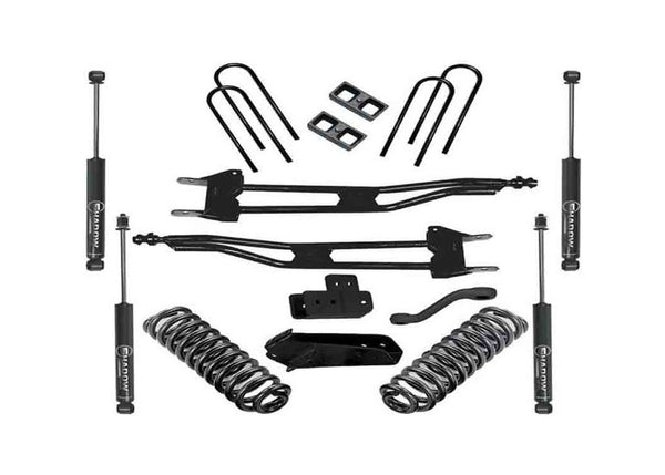 Superlift Ensemble de rehaussement 4 po — 1980-1996 Ford Bronco 4WD (K385)