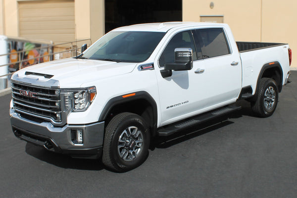 Raptor Series 6" OEM Style Running Boards Black Textured Aluminum - 1702-0220BT — 2009-2018 Ram 1500 & 2010-2026 Ram 2500 / Ram 3500 & 2019-2021 Ram 1500 Classic (RAP1702-0220BT)