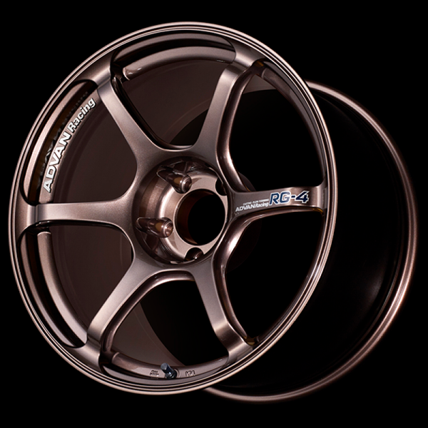 Advan Roue RG-4 18x11.0 / +15 déport / 5x114.3 / 73mm alésage / bronze cuivre Racing
