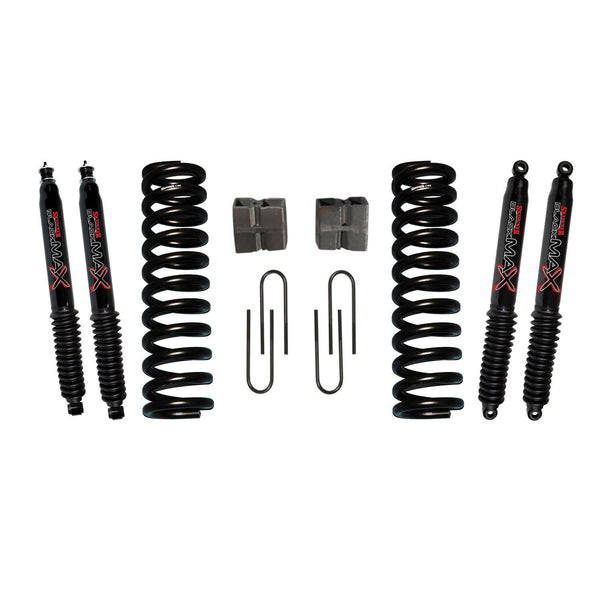 Skyjacker - Suspension Lift Kit w/Shocks - 176BK-B, 4WD