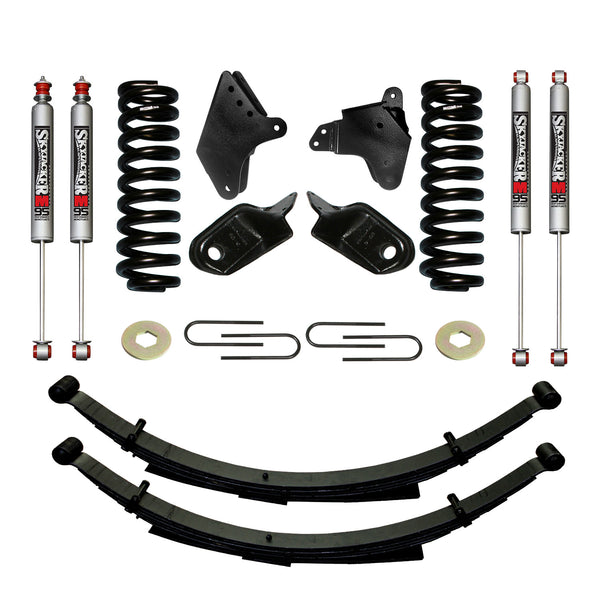Skyjacker 3" Suspension Lift Kit with Shocks — 1980-1996 Ford F-250 / F-350 2WD (184F2KS-M)