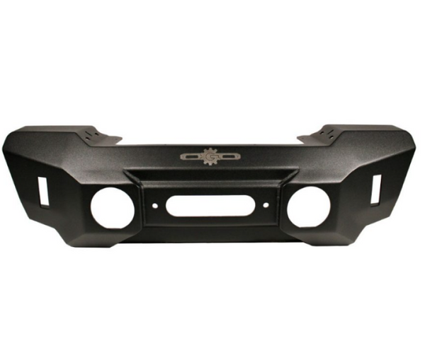Rock Slide Jeep Wrangler JL & Gladiator JT Appalachian Steel Mid Stubby Bumper w/ Winch Plate
