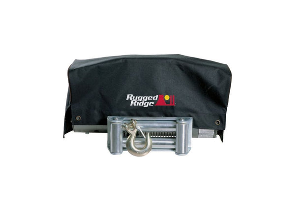 Rugged Ridge Winch Cover Fitsboth 8500Lb And 10500Lb Winch Black (8500Lb, 10500Lb)