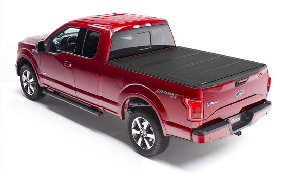 BAK Industries BAKFlip MX4 Tonneau Cover Hard Folding — 5'7" Bed — 2004-2014 Ford F-150 & 2010-2014 Ford F-150 Raptor & 2006-2008 Lincoln Mark LT (448309)