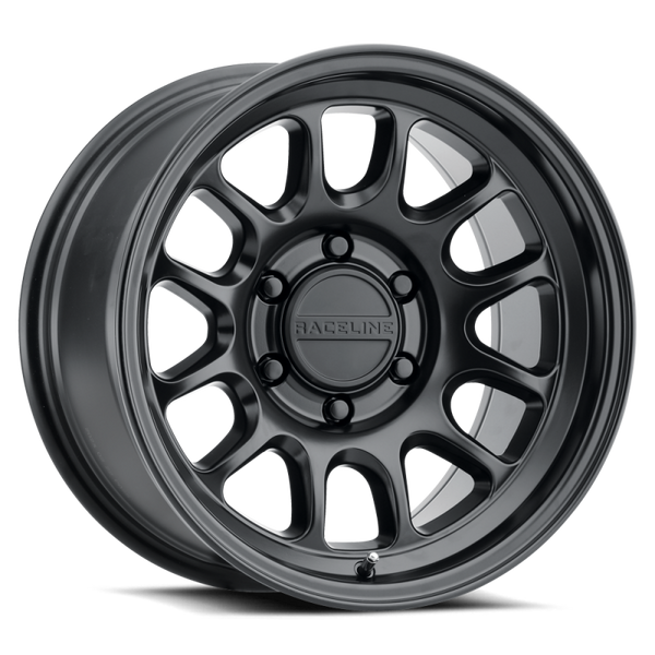 Raceline 958B Rogue 18x9in / 5x127 BP / +18mm Offset / 78.1mm Bore - Satin Black Wheel