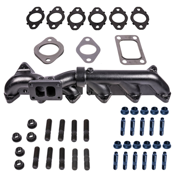 ATS Diesel Ensemble de collecteur d'échappement Pulse Flow avec joints et quincaillerie 07-18 Dodge Cummins 6.7L