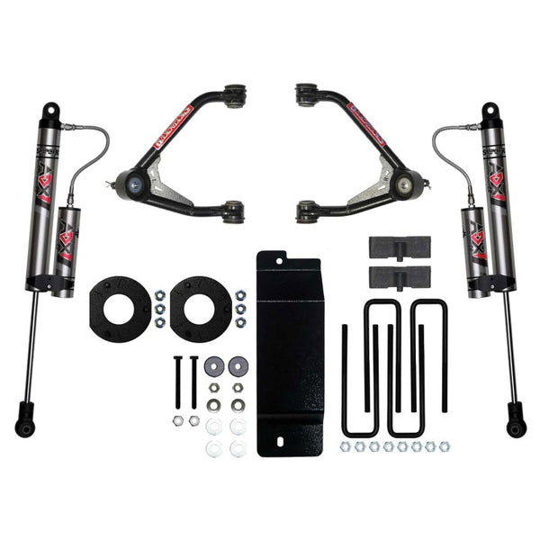 Skyjacker - 3.5 in. Suspension Lift Kit With ADX 2.0 Remote Reservoir Shocks. - C14350KAX