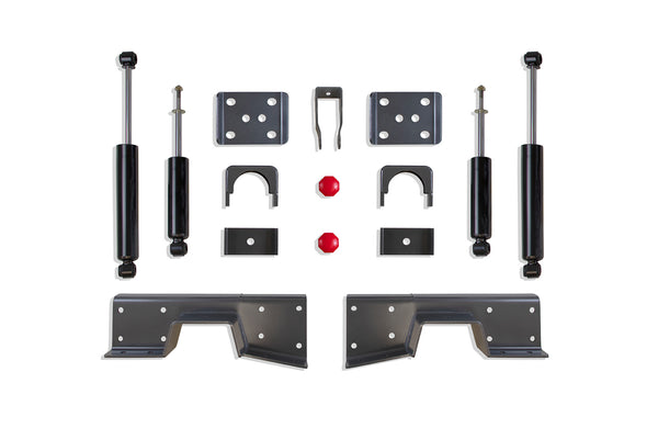 Maxtrac Suspension 1999-2006 Silv/Sierra 1500/2001-2006 Silv/Sierra 2500/3500 HD 2WD Rear 6" Lowering Box Kit