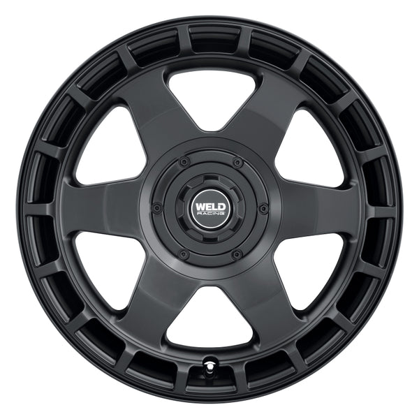 Weld Off-Road Ridge 20x9 - 8x170 BP - ET0 - 125.1mm CB - Satin Black Wheel