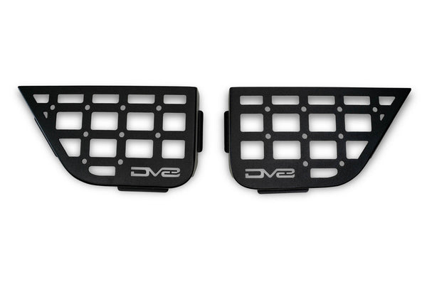 DV8 Offroad 2011-2018 Wrangler Slim Front Door Only Molle Pockets 2 Door