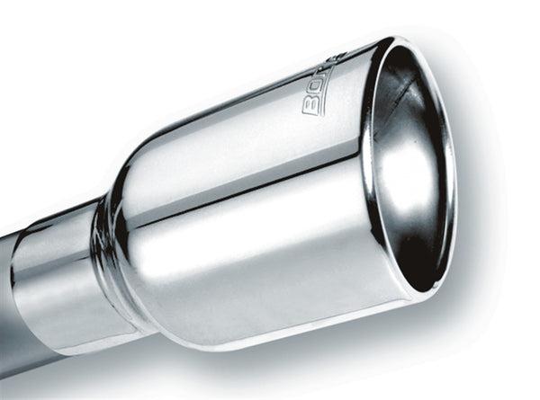 Borla Universal Exhaust Tip - Single Oval (20155)