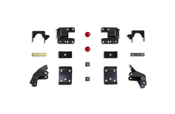 MaxTrac Boîte de composants pour ensemble d'abaissement 3 po/5 po — ensemble de boîte d'abaissement arrière 5 po-6 po (MagneRide) — 2007-2018 Chevrolet Silverado 1500 Classic (201560)