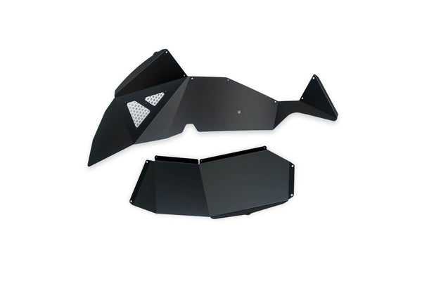 DV8 Offroad 2018-2024 Wrangler JL Inner Fender Rear Aluminum Black