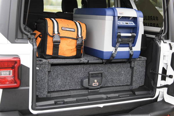 ARB Roller Drawer Side Floor Kit — 2018-2025 Jeep Wrangler (JL4DFKIK)