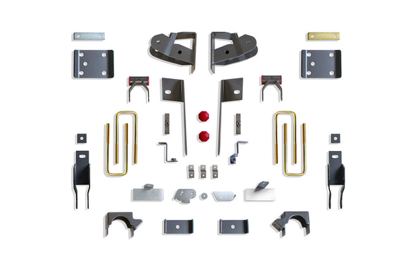 MaxTrac Component Box for 2"/4" Lowering Kit — 4" Rear Lowering Box Kit (Adaptive Ride Models) — 2019-2025 Chevrolet Silverado 1500 LD (201940MR)