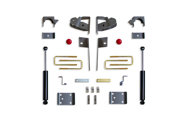 MaxTrac Component Box for 3"/5" Lowering Kit — 5" Rear Lowering Box Kit — 2019-2025 Chevrolet Silverado 1500 LD (201950)